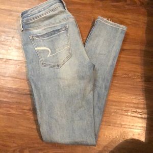 Light wash American Eagle jeans
